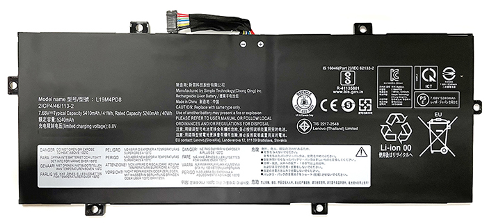 verenigbaar voor LENOVO L20C4PE0 Laptop Accu Laptop Accu Verenigbaar voor LENOVO L20C4PE0
