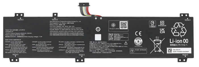 verenigbaar voor Lenovo L21M4PC5 Laptop Accu Laptop Accu Verenigbaar voor Lenovo L21M4PC5
