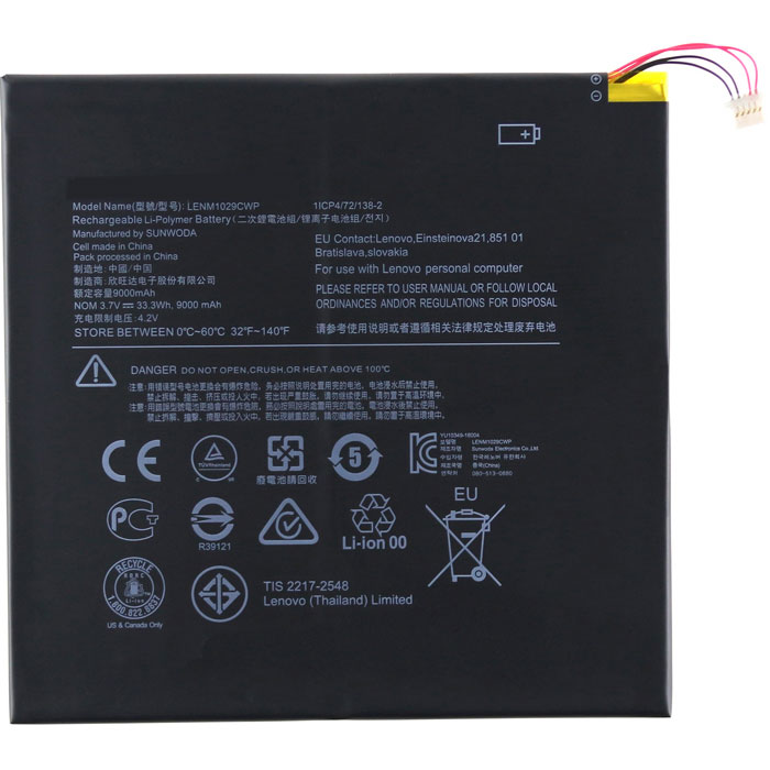 verenigbaar voor LENOVO Miix-310-10ICR-Z8350 Laptop Accu Laptop Accu Verenigbaar voor LENOVO Miix-310-10ICR-Z8350