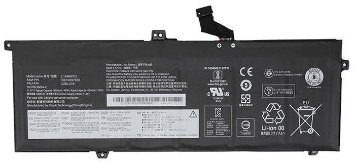 verenigbaar voor LENOVO ThinkPad-X390 Laptop Accu Laptop Accu Verenigbaar voor LENOVO ThinkPad-X390