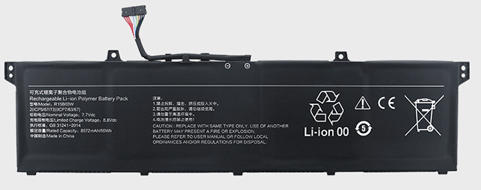 verenigbaar voor XIAOMI R15B03W Laptop Accu Laptop Accu Verenigbaar voor XIAOMI R15B03W