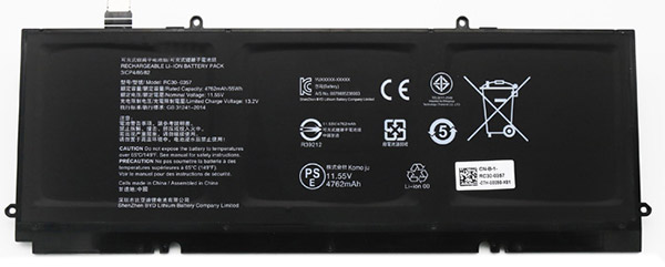 verenigbaar voor RAZER RZ09-0357 Laptop Accu Laptop Accu Verenigbaar voor RAZER RZ09-0357