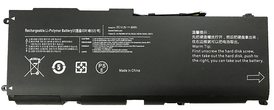 verenigbaar voor SAMSUNG NP700Z5C-S01IT Laptop Accu Laptop Accu Verenigbaar voor SAMSUNG NP700Z5C-S01IT