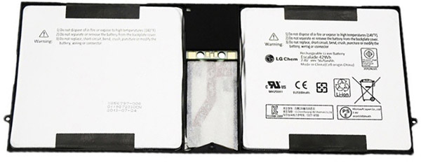 Laptop Accu Verenigbaar voor Microsoft Surface-Pro2-1601